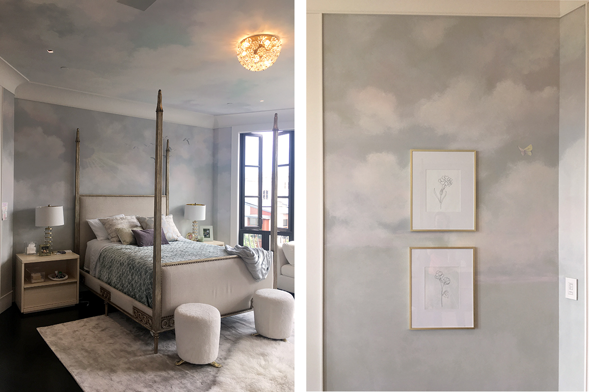 Daughter's Bedroom Mural for Private Home in San Francisco, California