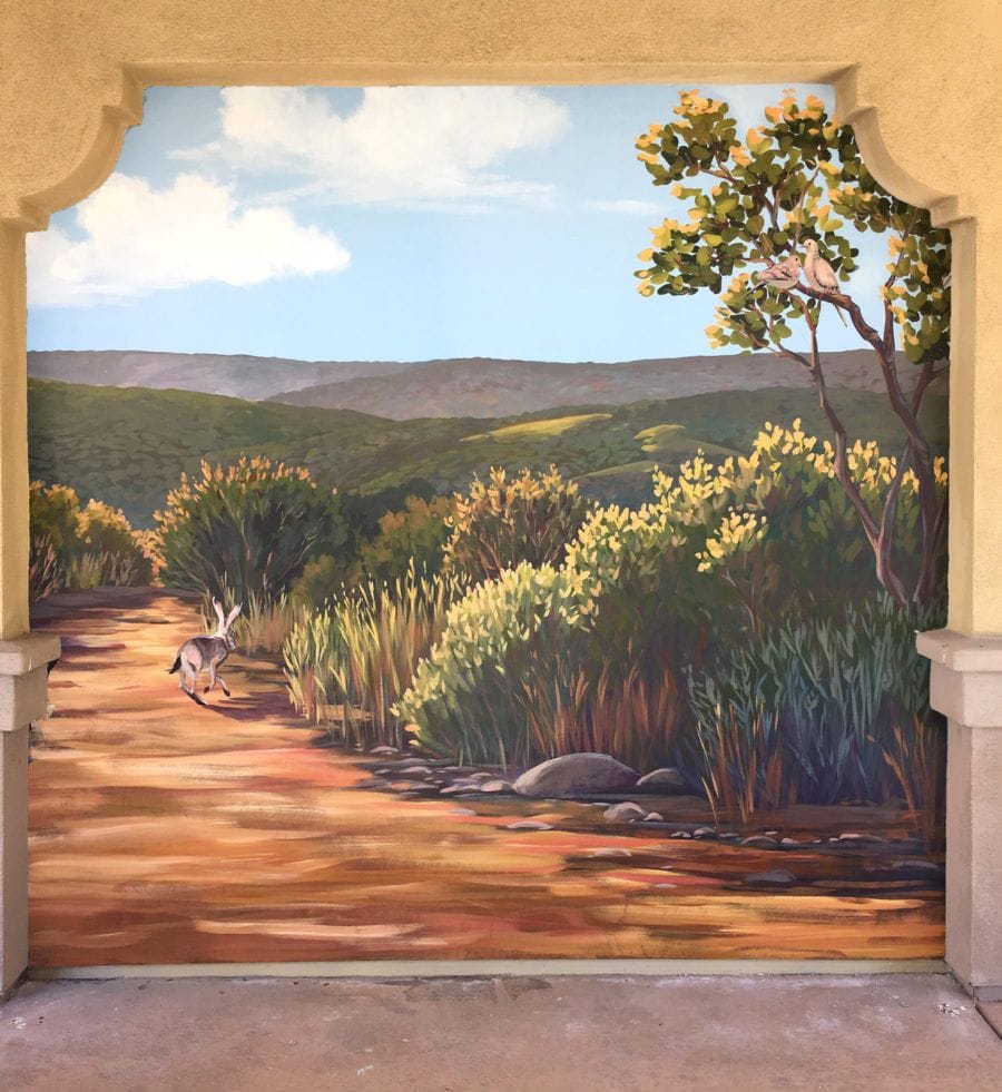 Pleasanton Landscape Mural