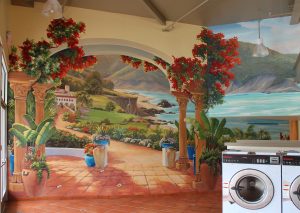 Mexican Landscape Mural 1