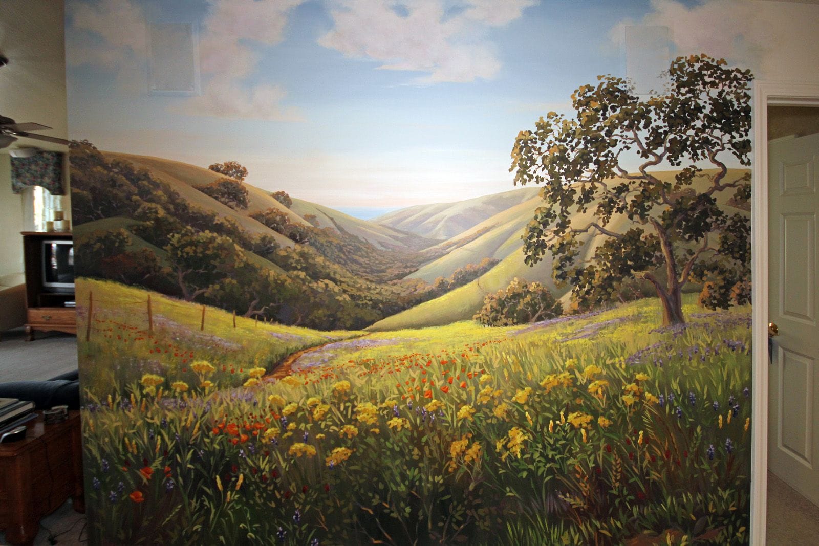 Cambria Spring Mural - Morgan Murals