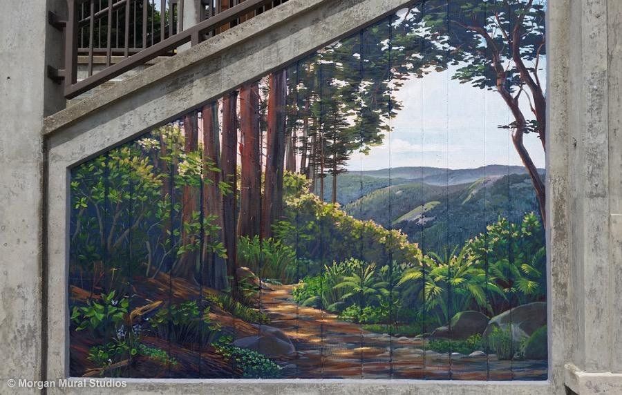 Portland Mural at Oregon's World Forestry Center Discover Museum
