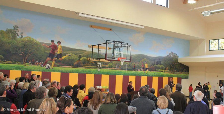 Siena Youth Center Soccer Mural